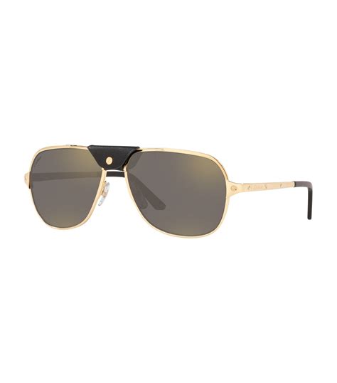 gold frame sunglasses men uk.